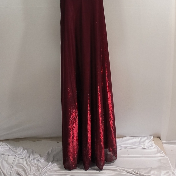 Grace Women's Medium Red Maxi Dress - Picture 4 of 9